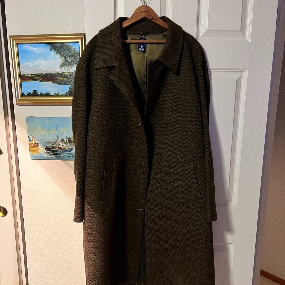 NEW Men's XL The House of Bruar Men's Tweed Coat